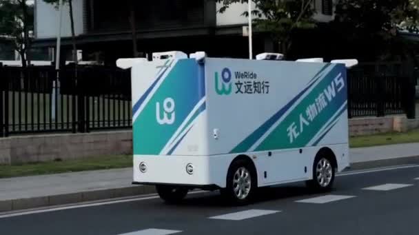 Watch This | China's tech company releases autonomous logistics van