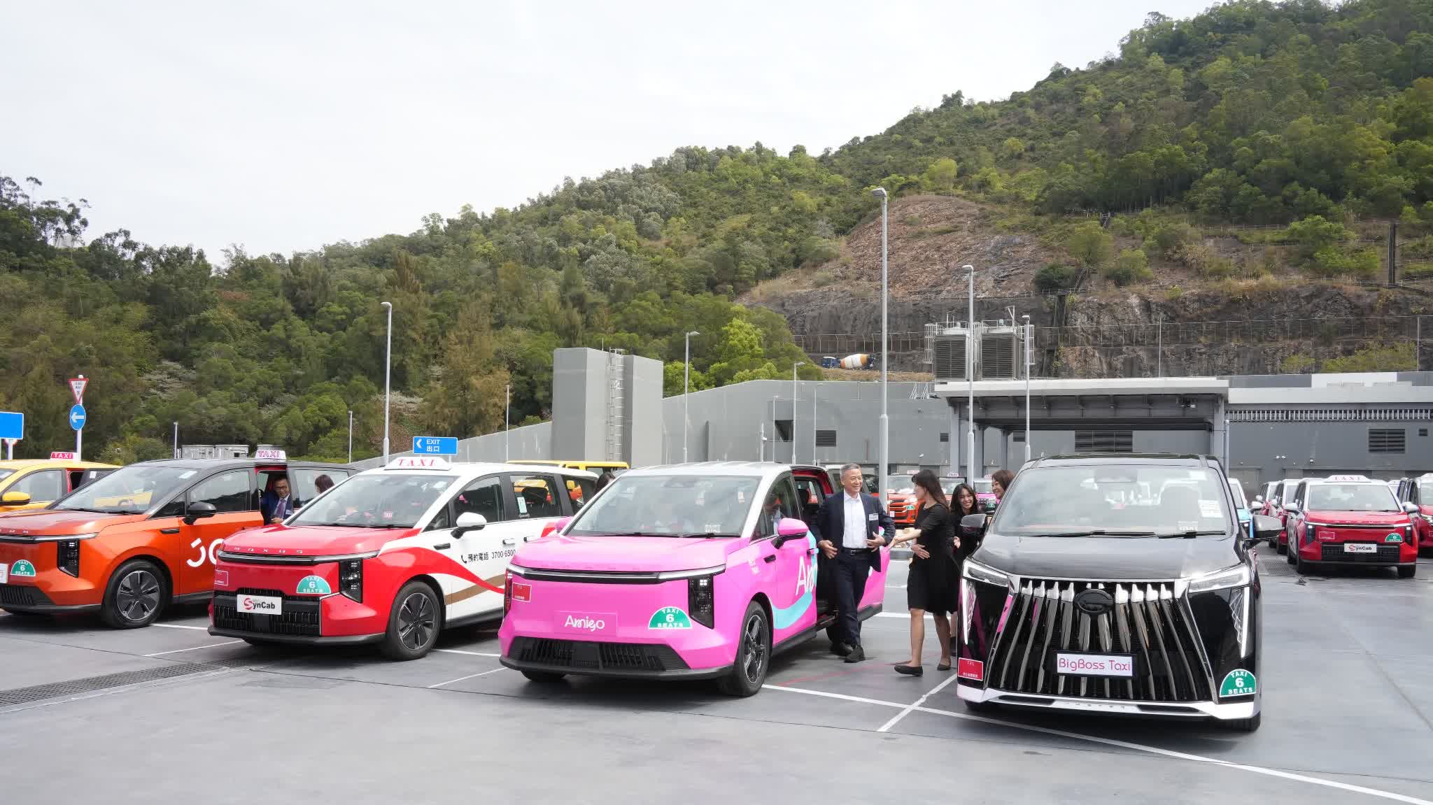 HK's first taxi fleet to launch by end of March, with dedicated parking spaces at 13 locations
