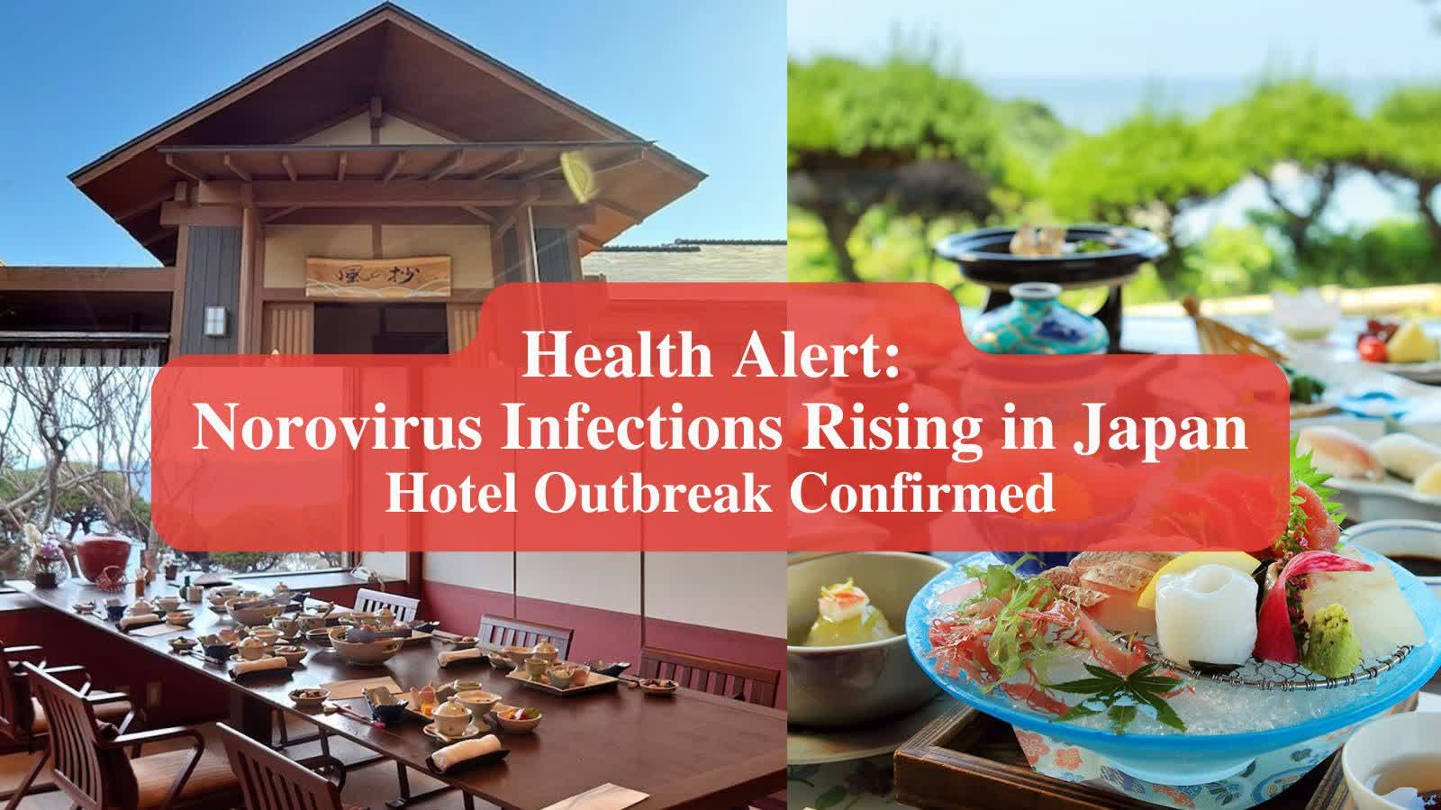 Norovirus outbreak in Japan: Hotel guests and staff fall ill after dining