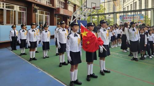 國安教育日｜有官立小學舉行升旗禮　學生升旗手感自豪