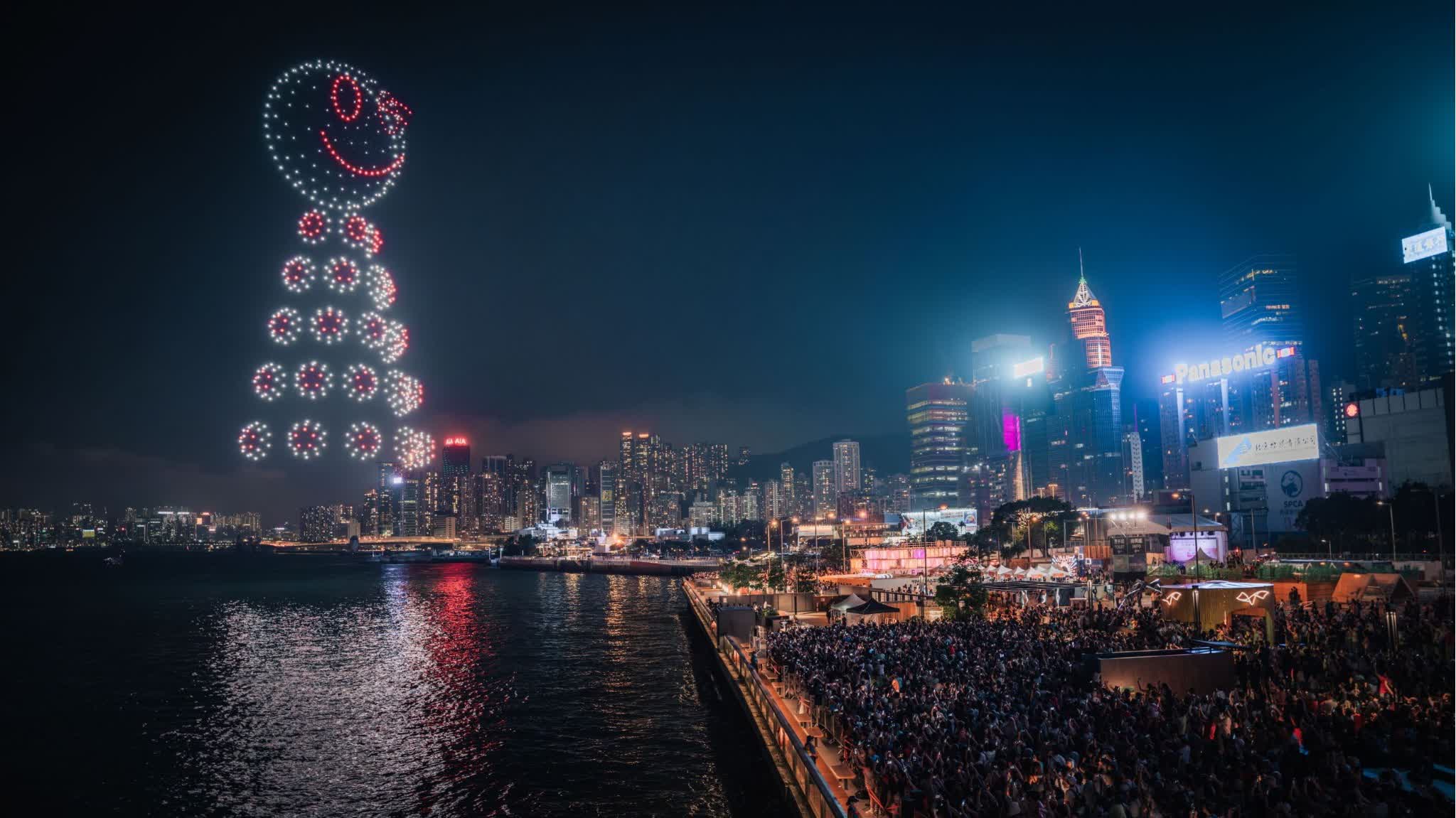 Festivals & entertainments! Eyes on summary of recent drone shows in HK