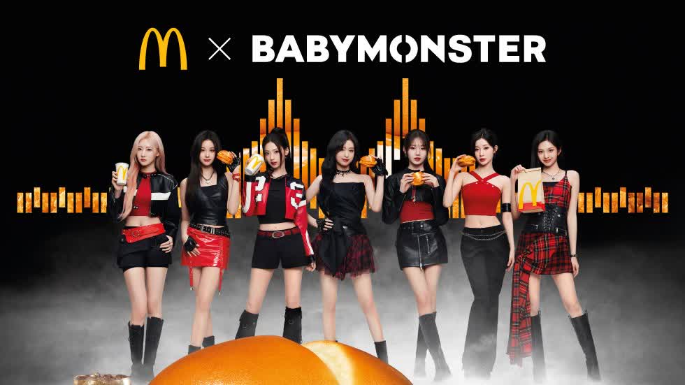 babymonster x McDonald's 香港限定トレカ7枚セット BABYMONSTER マック マクドナルド 香港マカオ限定 トレカ 7枚