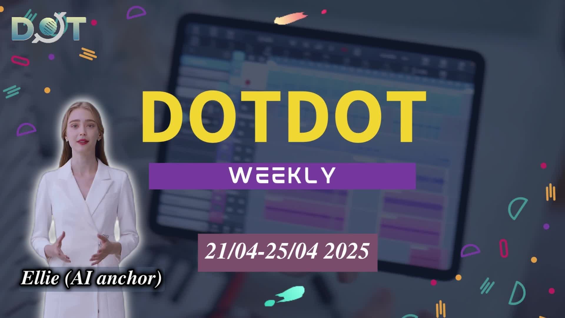 DotDotWeekly (April 21 to 25) |  WTT 2025 Finals coming to HK from Dec.10 to 14