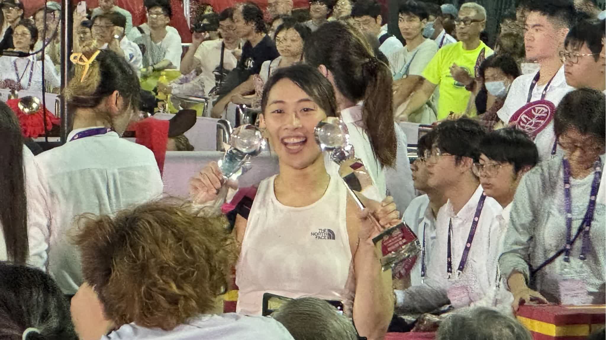「包山后中后」龔子珊：緊張過國際比賽　「包山王」郭嘉明自嘲大齡重在參與