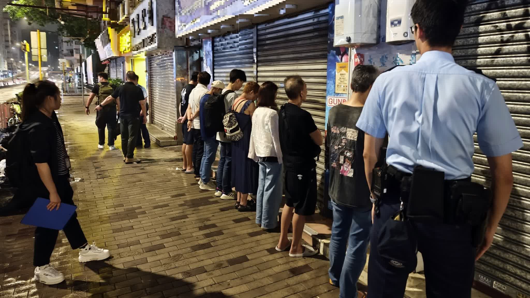 Police conduct 3-day anti-trial operation, arresting 129 people including 3 boys as young as 16