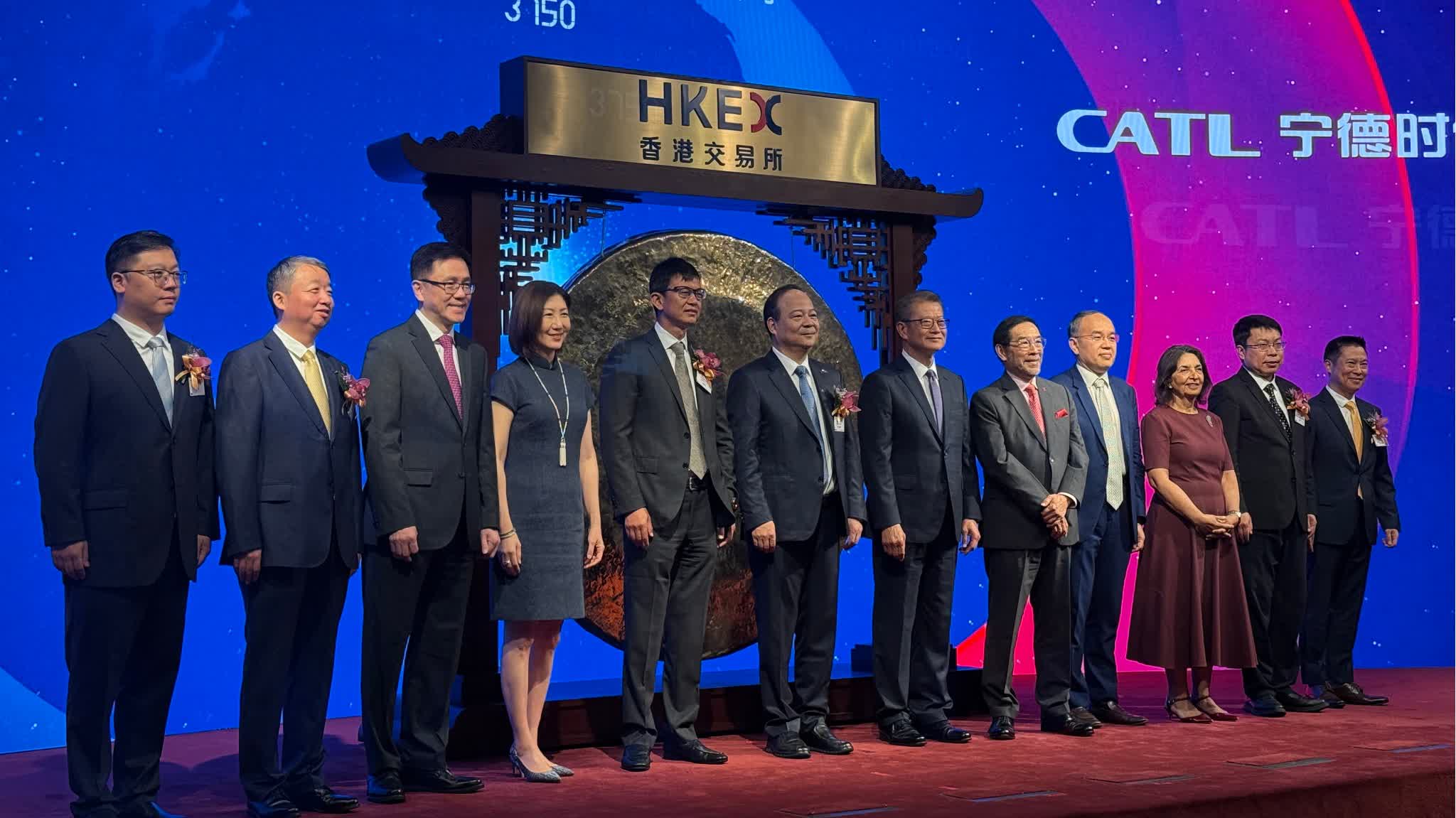 CATL soars over 12% on first-day trading: Paul Chan highlights confidence in HK stock market