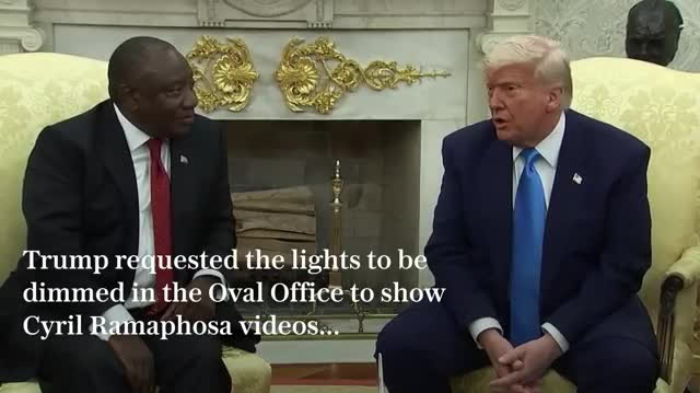 Reuters: Trump's image of dead 'white farmers' came from Reuters footage in Congo, not South Africa