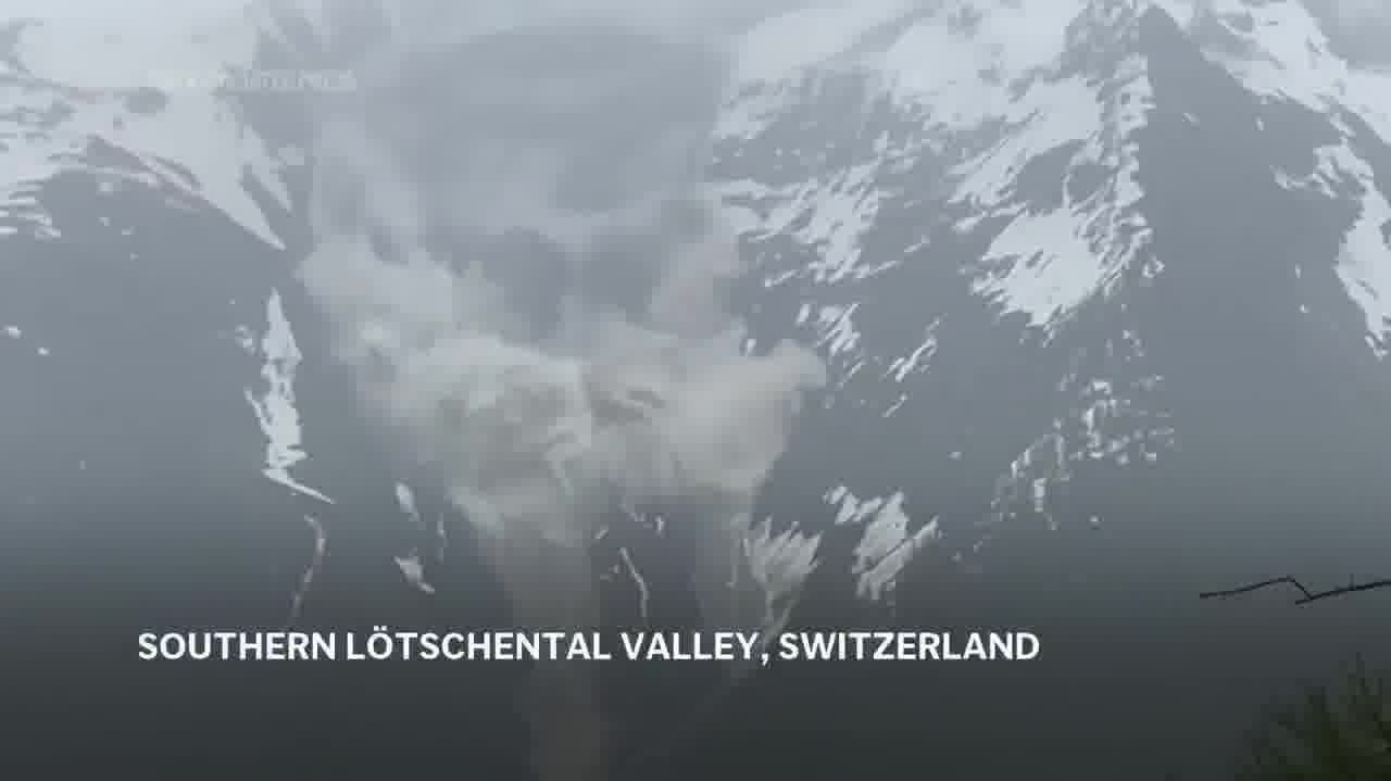 Watch This | Swiss village buried under glacier avalanche: 90% of buildings destroyed