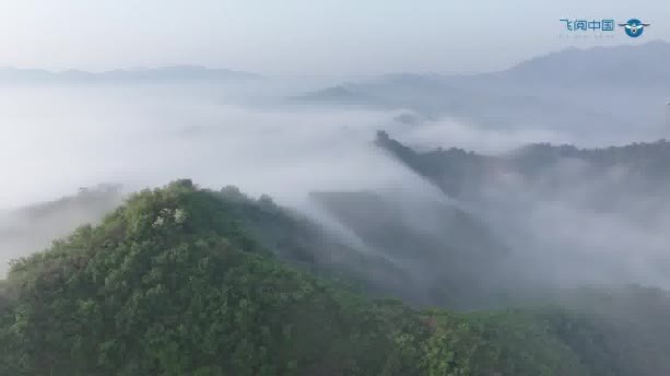Watch This | Ancient Great Wall shrouded in clouds and mist in N China