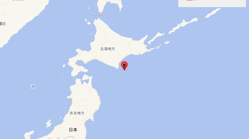 突發！日本北海道近海發生5.9級地震