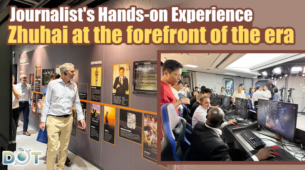 Journalist's Hands-on Experience | Zhuhai at the forefront of the era