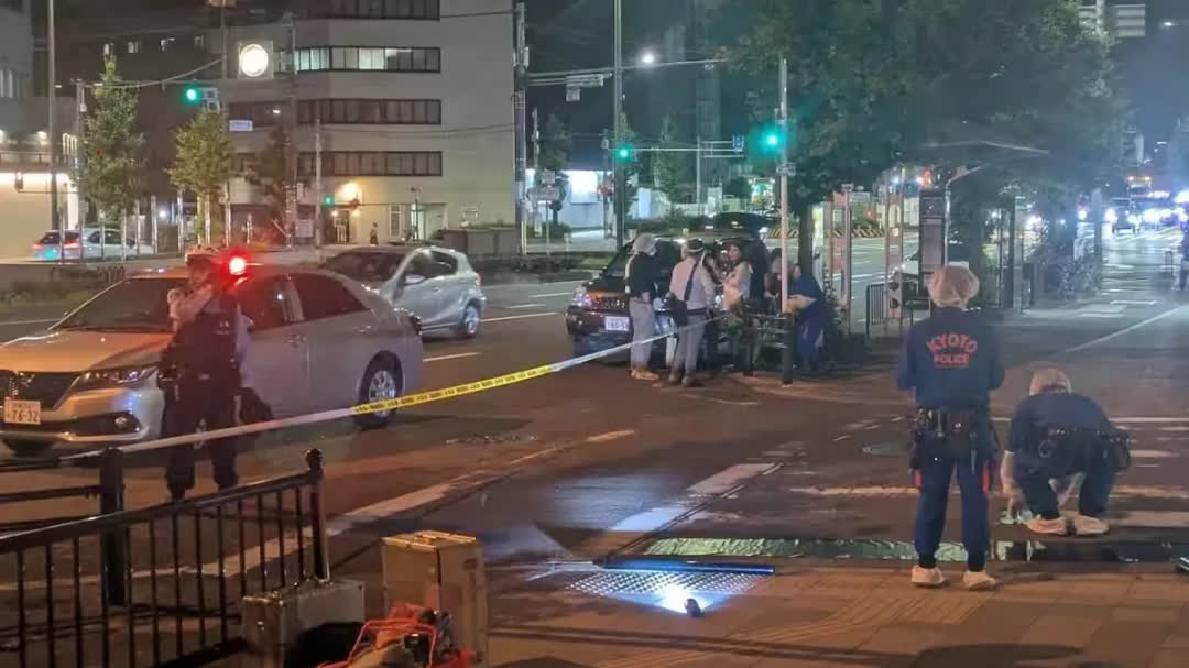 （有片）中國遊客日本京都遭砍　駐日使館深夜回應