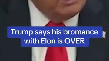 Watch This | Trump indicates his relationship with Musk is over