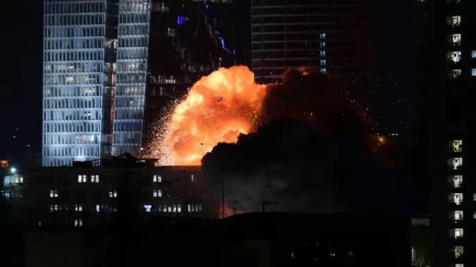 （有片）現場實錄！導彈划過耶路撒冷夜空