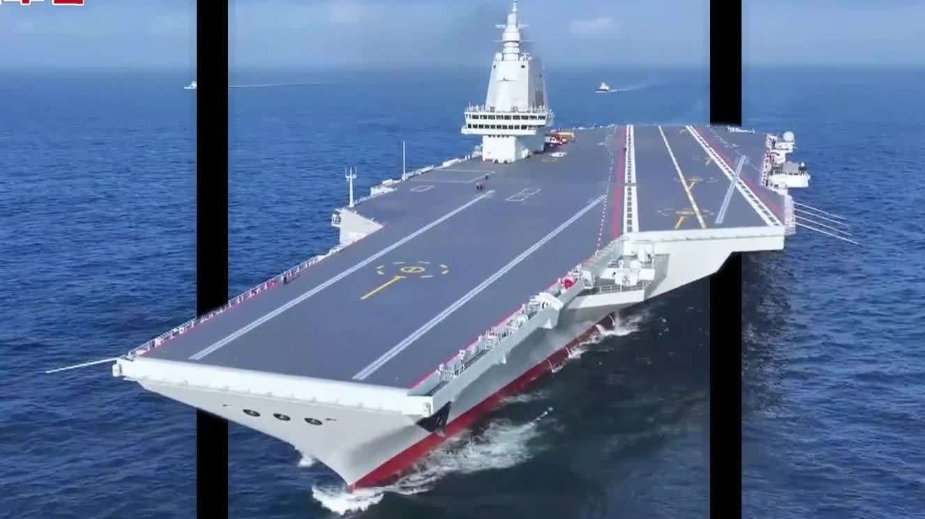 Watch This | Glasses-free 3D experience: Celebrating third anniversary of aircraft carrier Fujian's launch