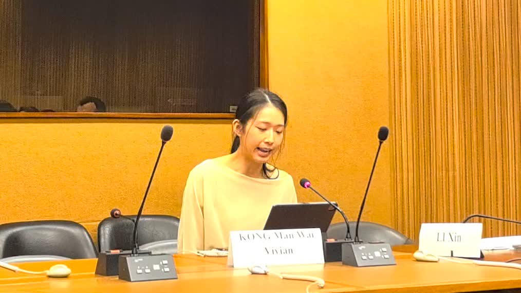 Watch This | Vivian Kong speaks at UN: 'Right to survival is fundamental to the realization of all other human rights'
