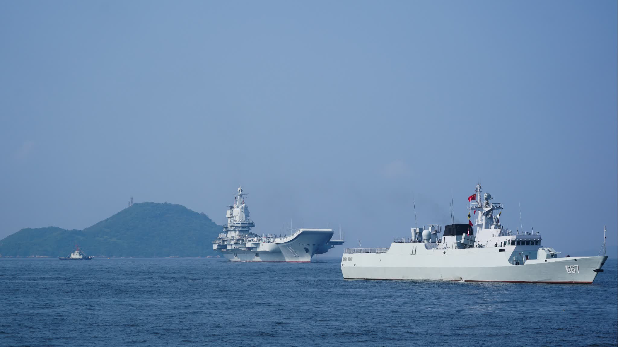 （多圖）送別山東艦！下次再「艦」！