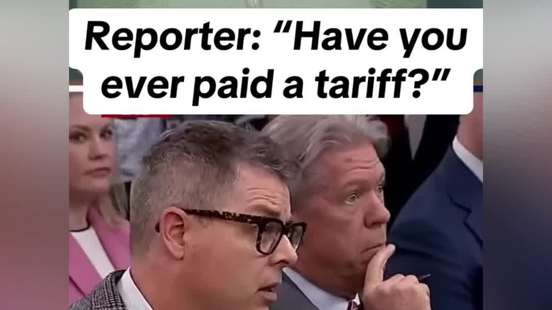 OMG | Reporter to Karoline Leavitt: Have you ever paid a tariff?