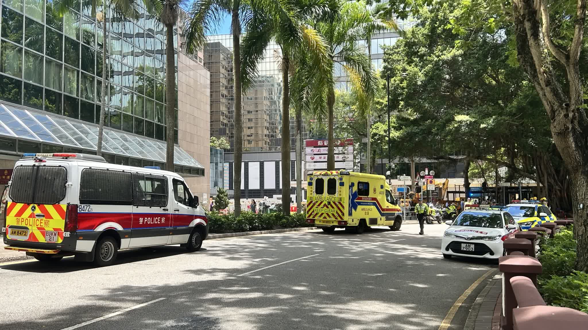 尖沙咀地盤驚現戰時炮管　加連威老道一度全線封閉