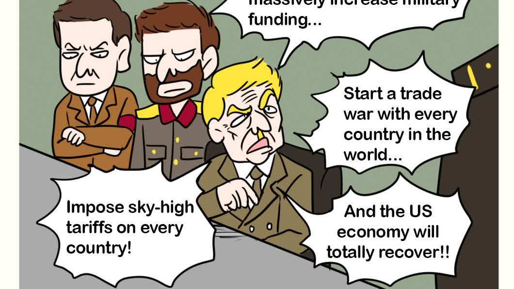 Caricature: 'Hitlump'