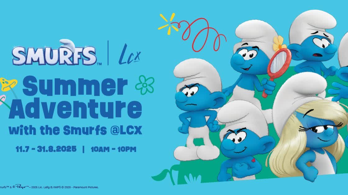 Watch This | Explore Smurfs' enchanting world at LCX's summer event