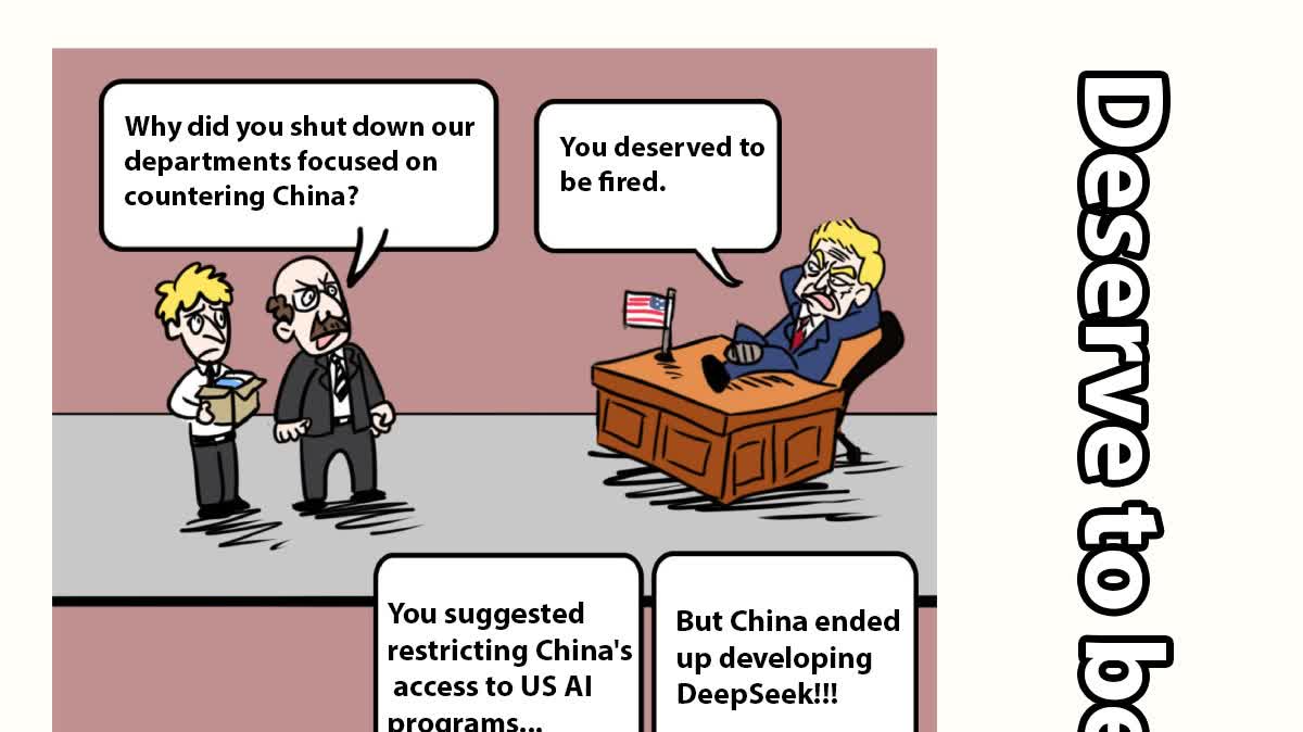 Caricature: Deserve to be fired