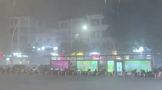 （有片）颱風「韋帕」逼近　中山現橫風橫雨