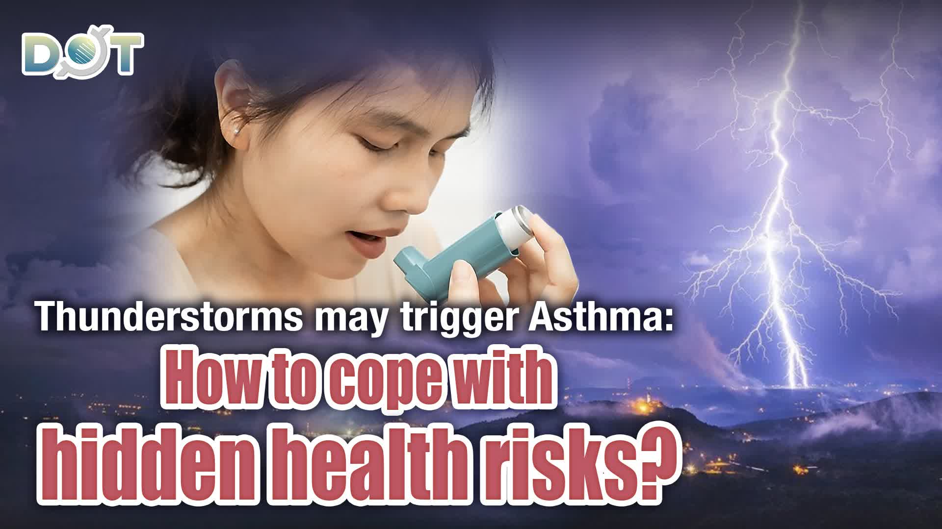 Thunderstorms may trigger Asthma: How to cope with hidden health risks?