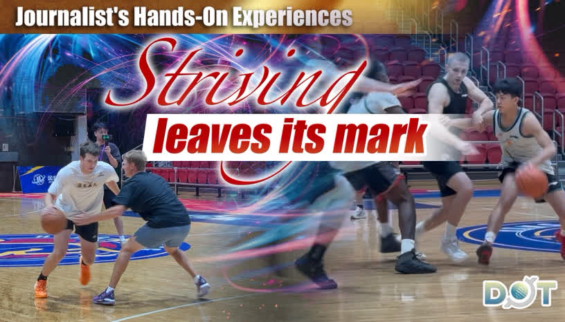 Journalist's Hands-on Experience | Striving leaves its mark