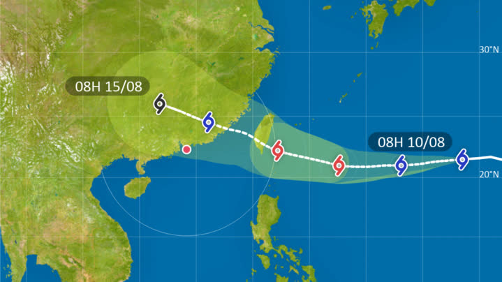 Another typhoon? Severe tropical storm 'Podul' approaches HK within 400 kilometers