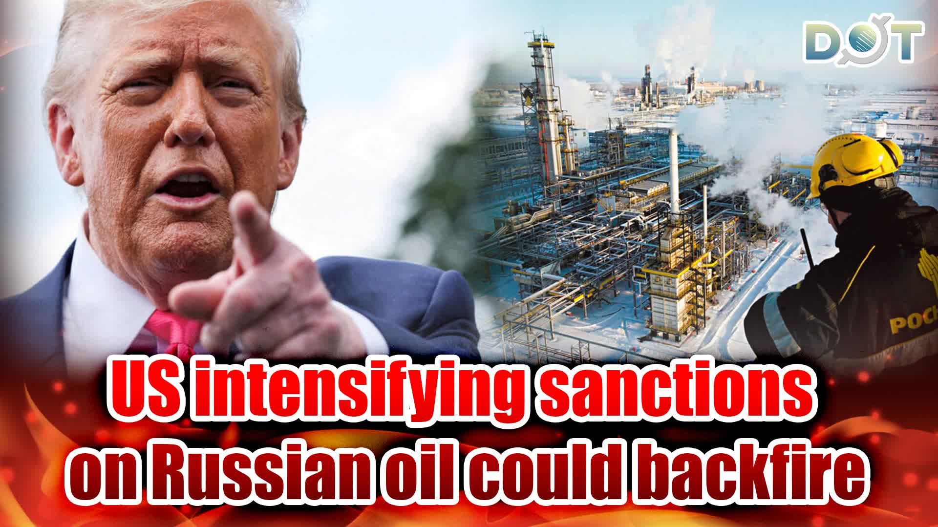 US intensifying sanctions on Russian oil could backfire