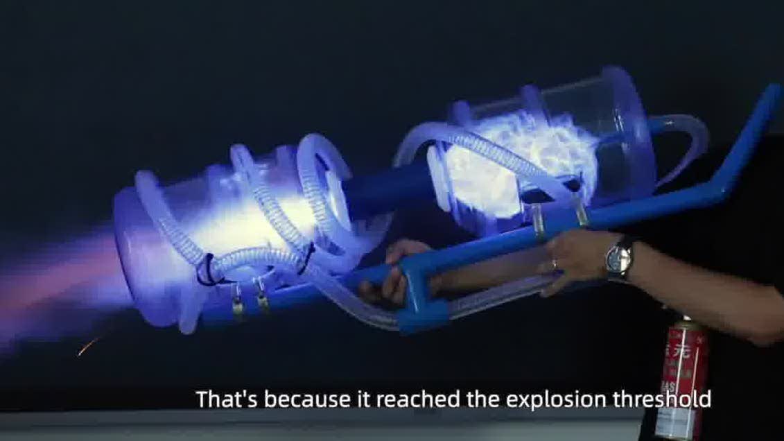 Watch This | Teacher's homemade plasma cannon ignites classroom excitement in E China