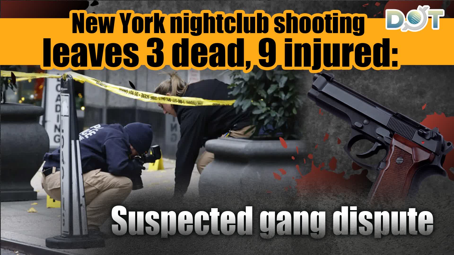 New York nightclub shooting leaves 3 dead, 9 injured: Suspected gang ...