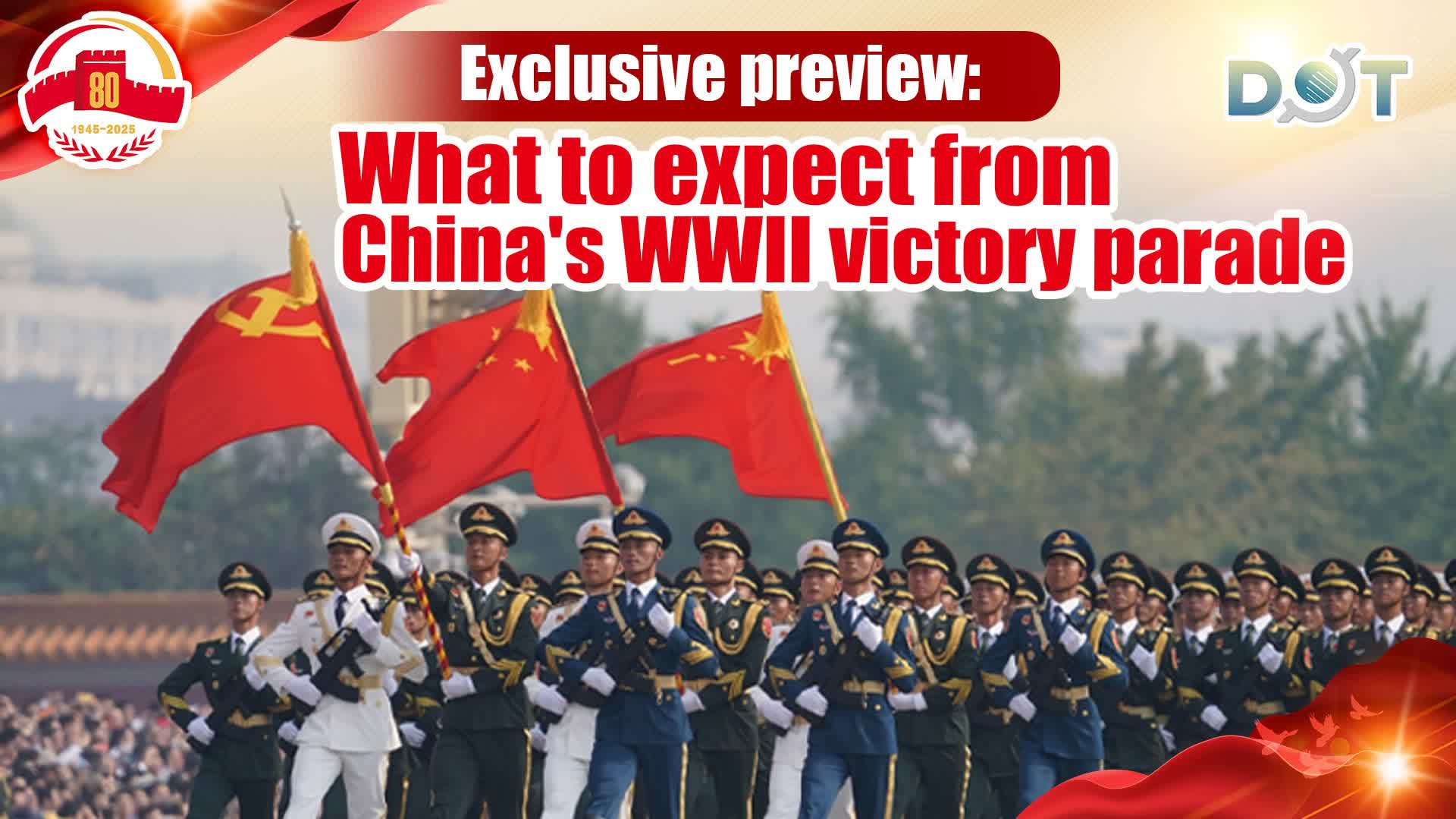 Journalist's View | Preview: What to expect from China's WWII victory parade