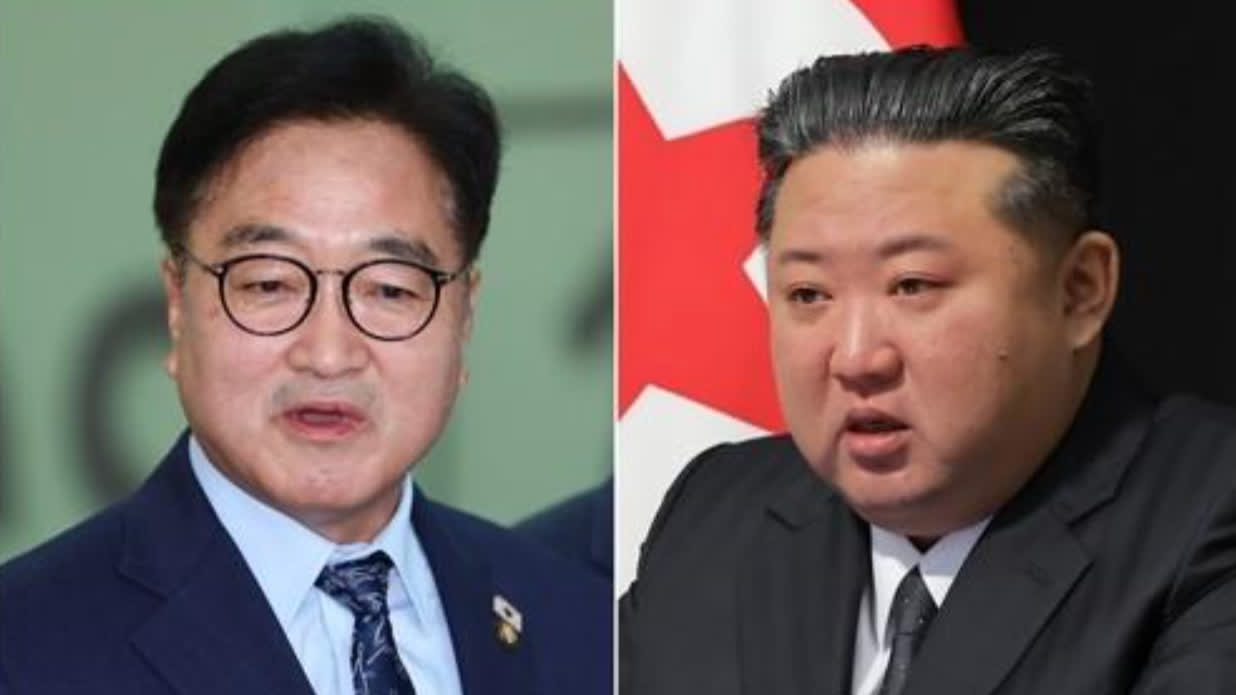 消息：金正恩訪華期間與韓國國會議長禹元植握手- 國際- 點新聞