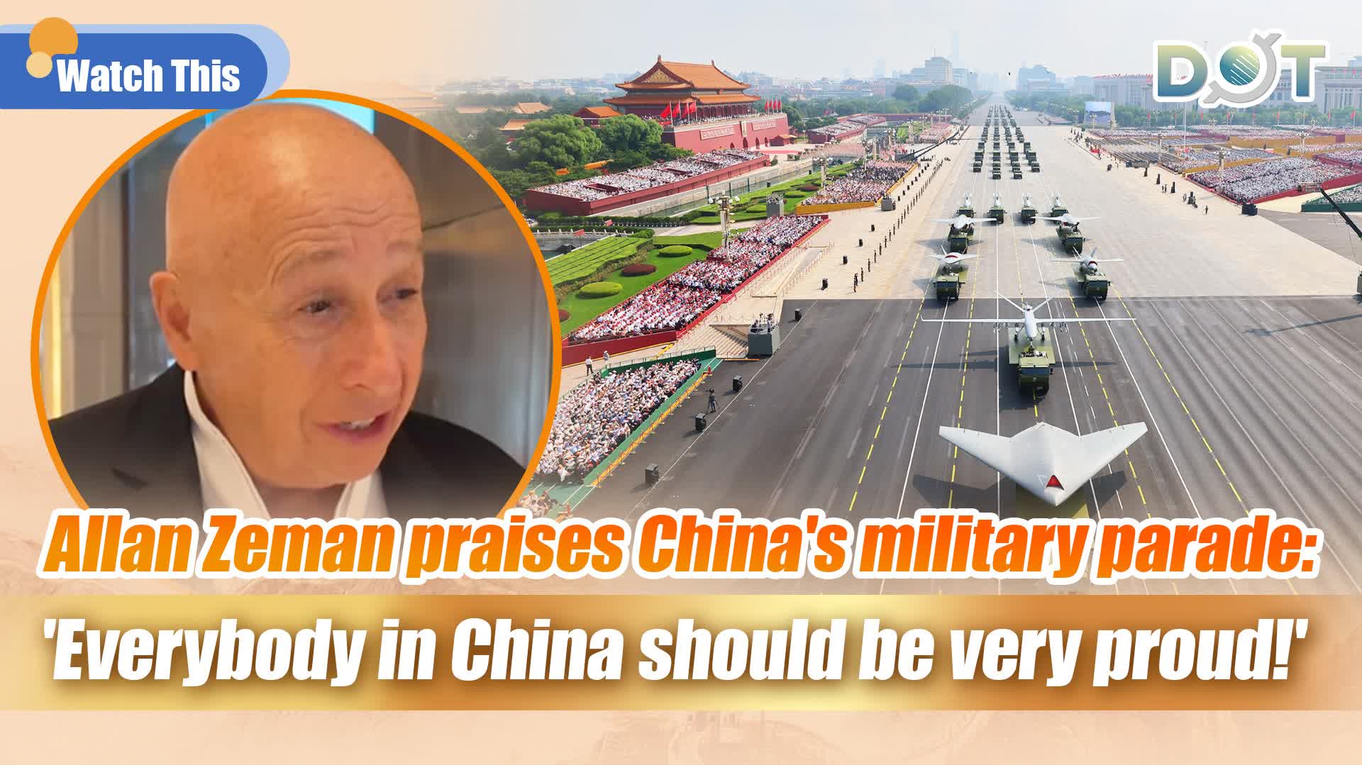 Watch This | Allan Zeman praises China's military parade: 'Everybody in China should be very proud!'