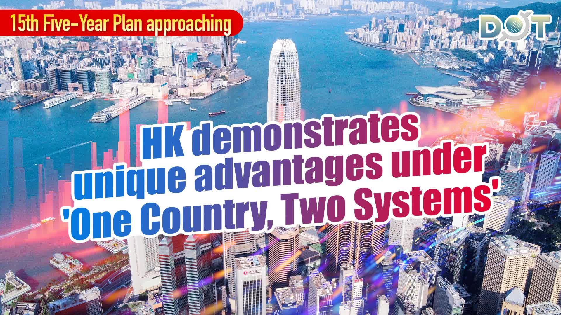 15th Five-Year Plan approaching | HK demonstrates unique advantages under 'One Country, Two Systems'