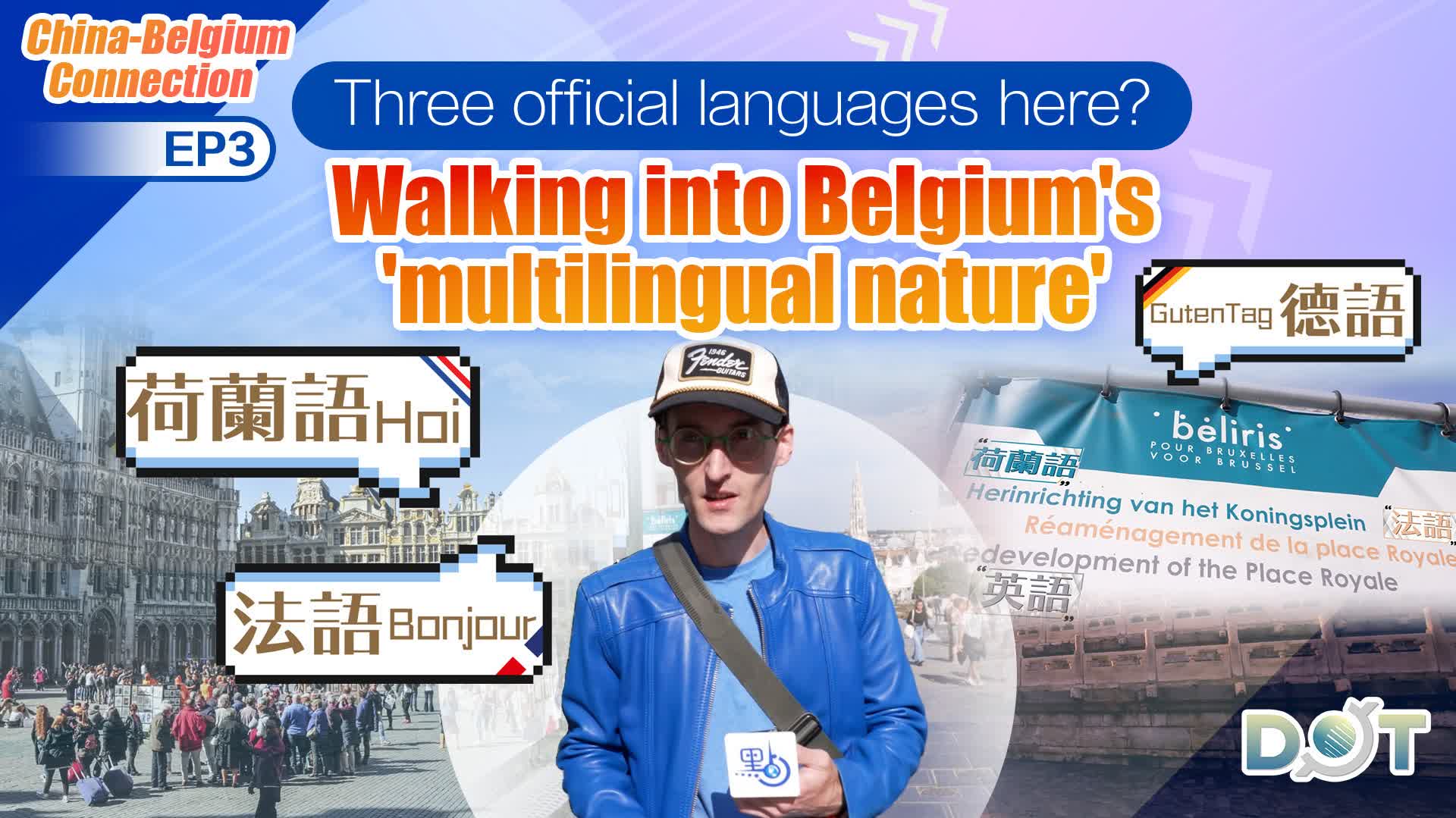 China-Belgium Connection EP3 | Three official languages here? Walking into Belgium's 'multilingual nature'