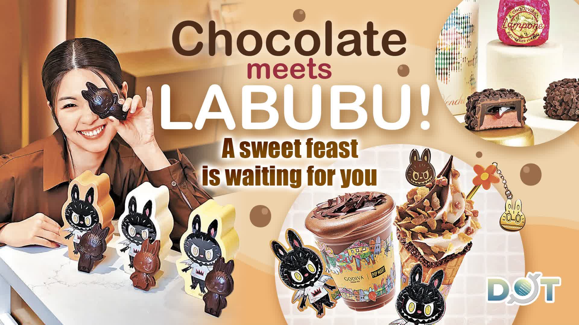 Chocolate meets LABUBU! A sweet feast is waiting for you