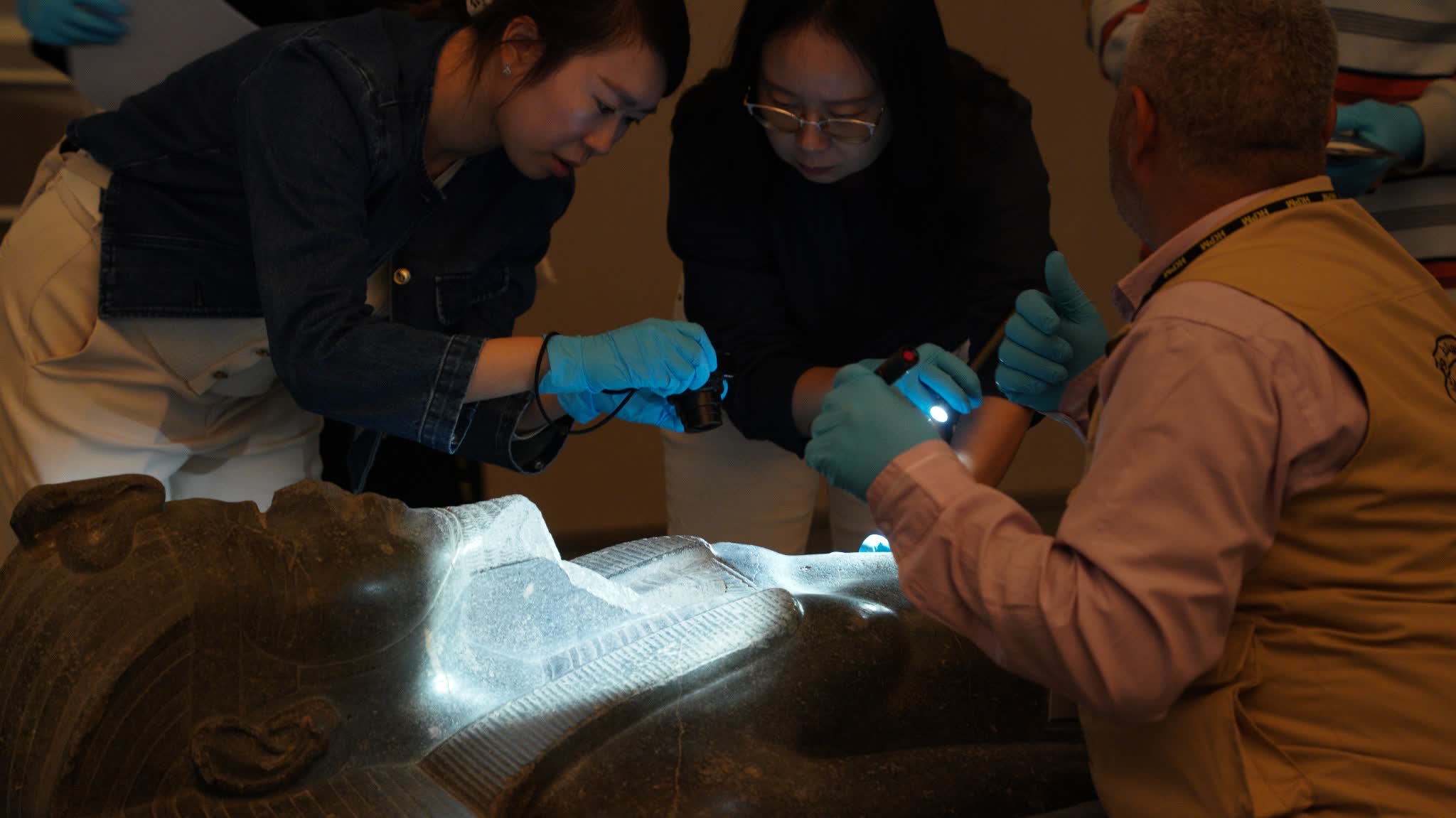 Photos | Pharaohs arrive in HK! 3 precious statues unveiled today, ancient Egypt exhibition to open next month