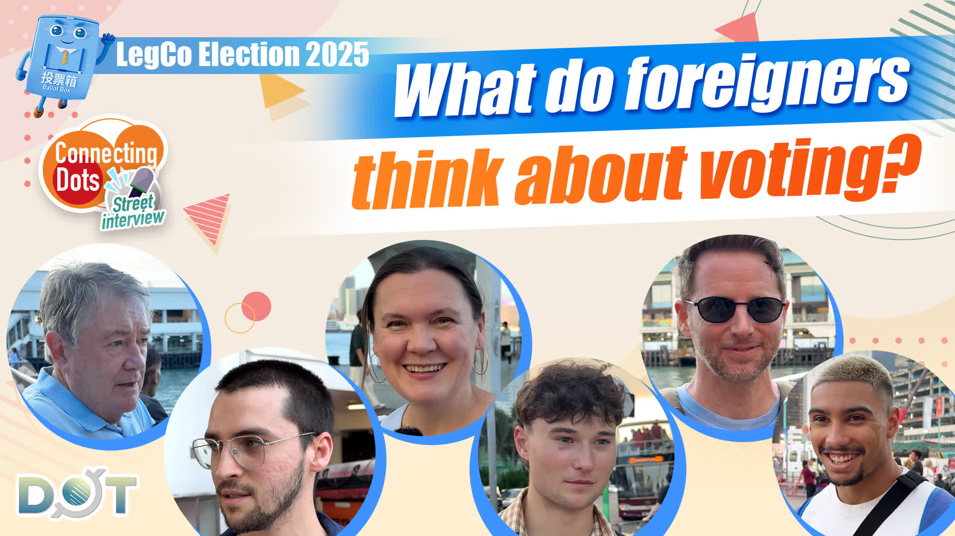 (Connecting Dots) LegCo Election 2025 | What do foreigners think about voting?