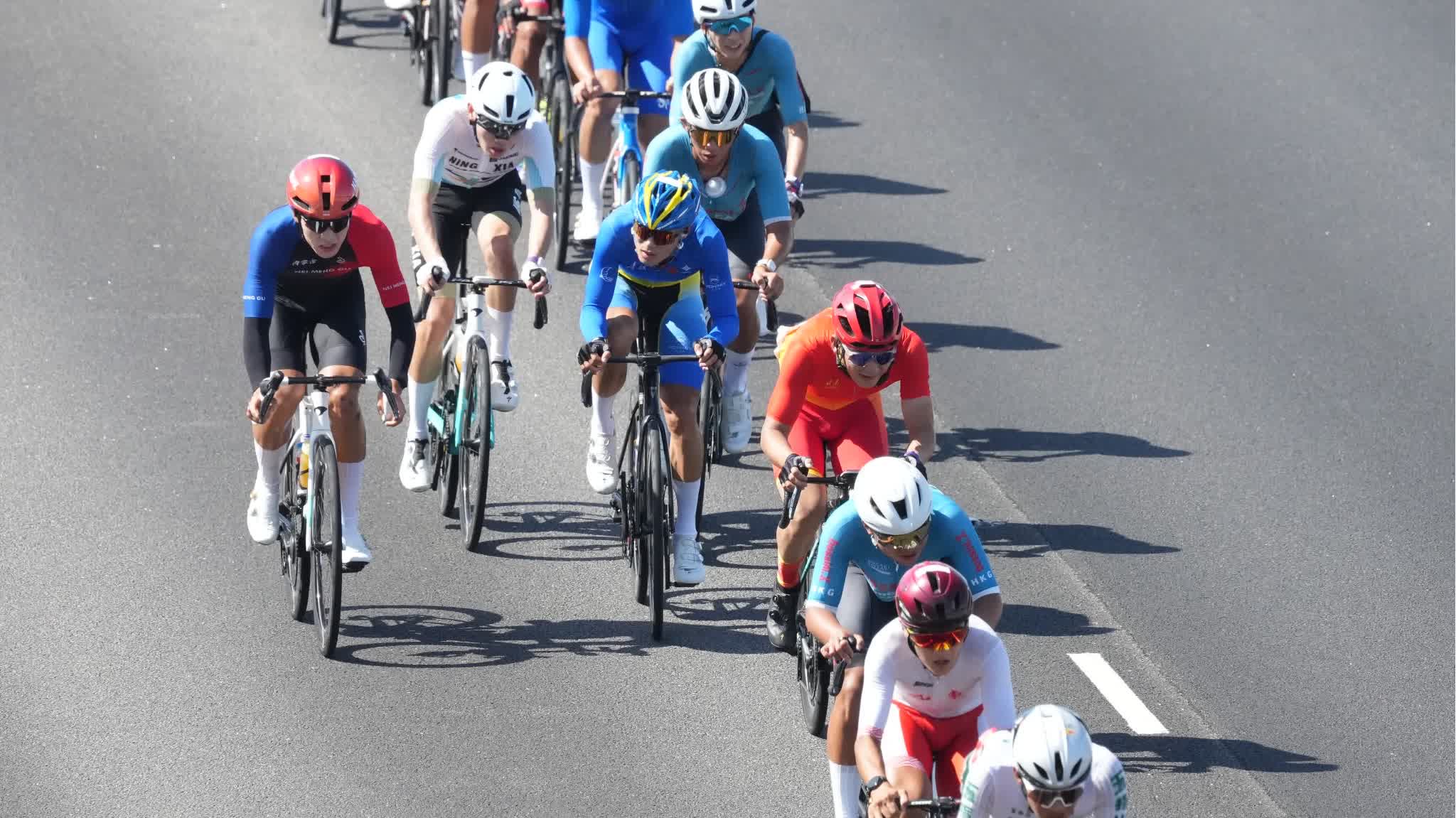 Photos | 15th National Games: Breaking wind in HK! Photos of the road cycling athletes are here