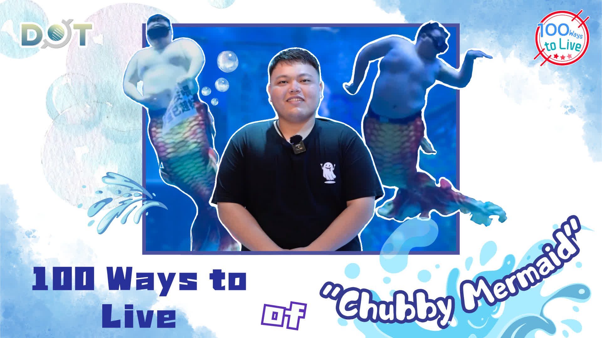 100 Ways To Live | Adorable 'Chubby Mermaid' goes viral: Underwater belly dance delights millions