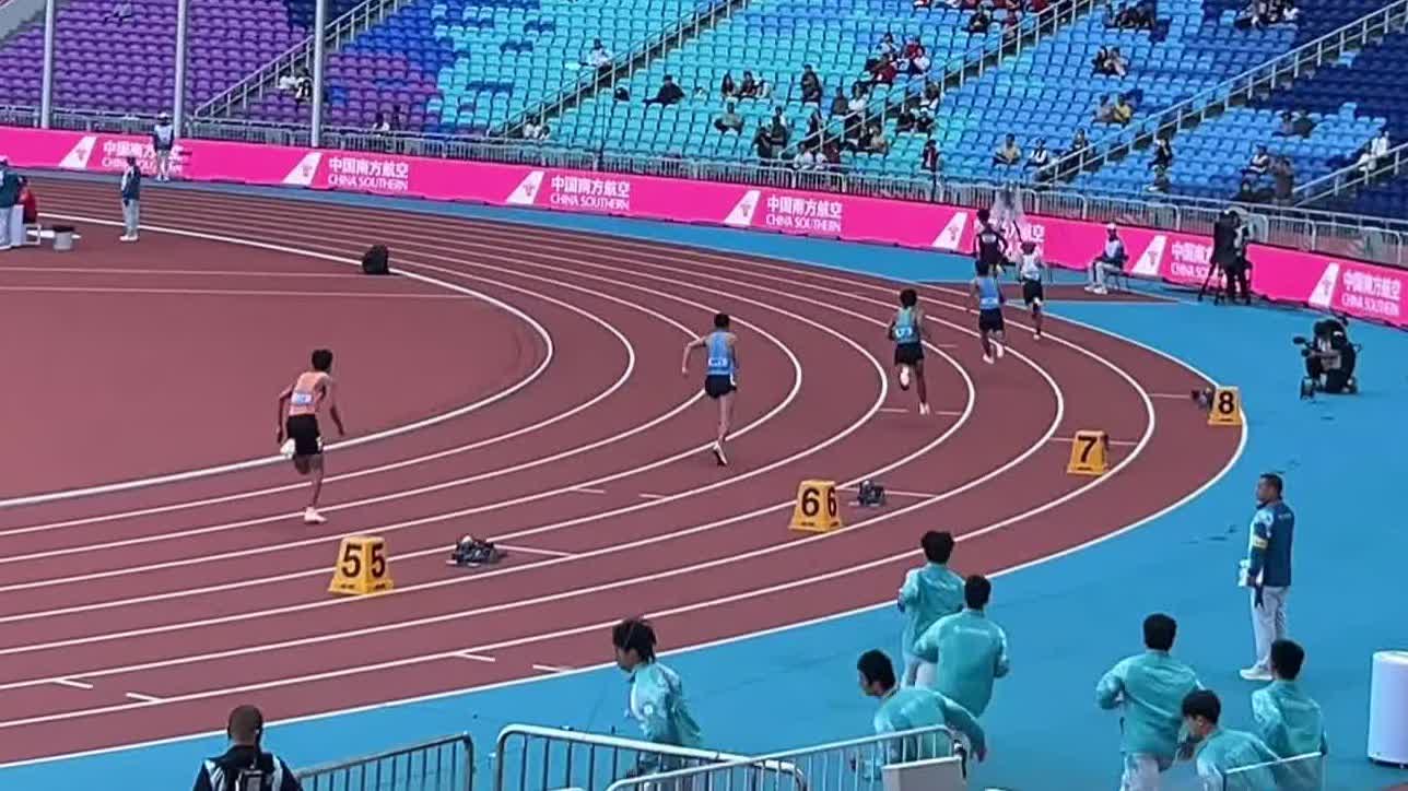 (Watch This) National Games | New HK record set in men's 400 meters at 47.09 seconds
