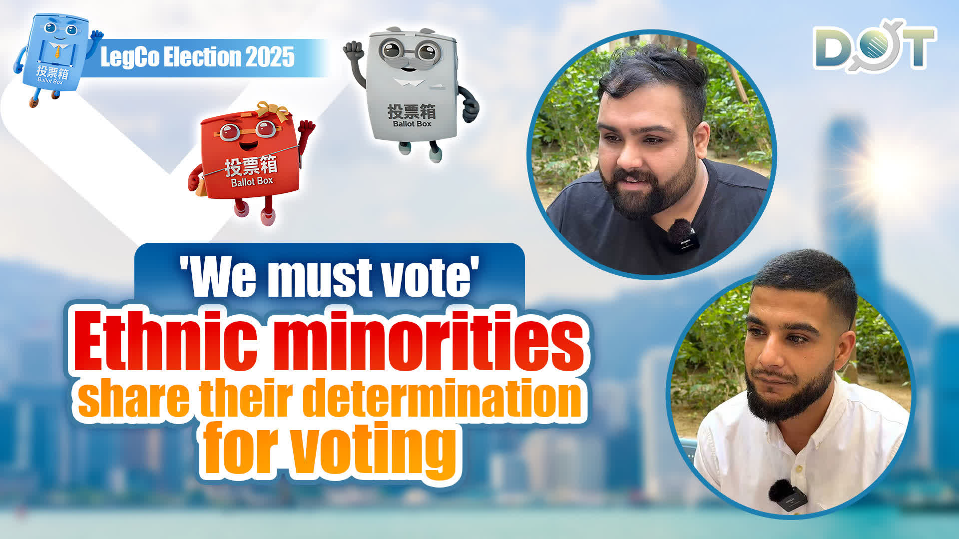 LegCo Election 2025 | 'We must vote' — Ethnic minorities share their determination for voting