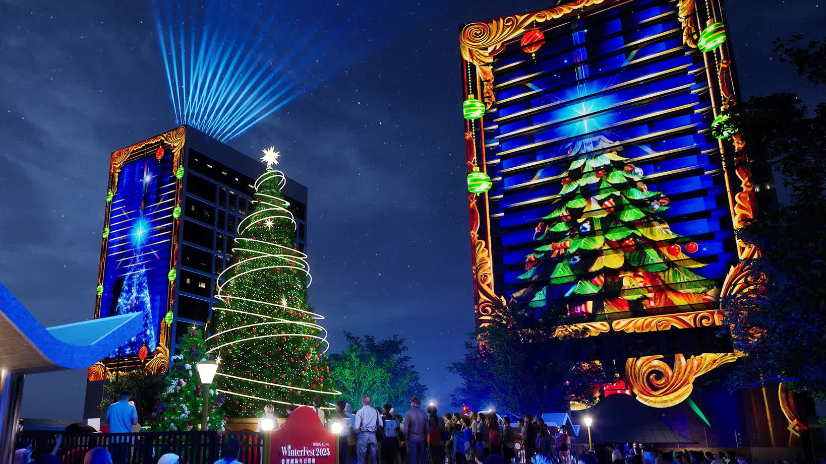 Immersive Light Show in Central premieres on Nov. 28: 500 promotions launching Dec. 1