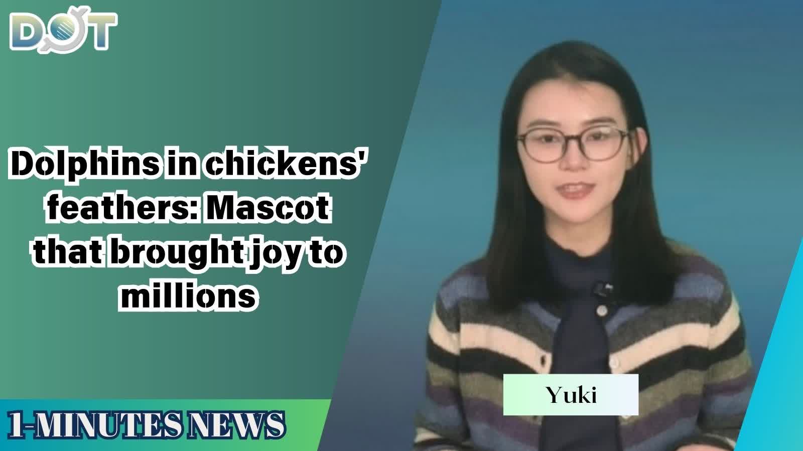 1-minute News | Dolphins in chickens' feathers: Mascot that brought joy to millions