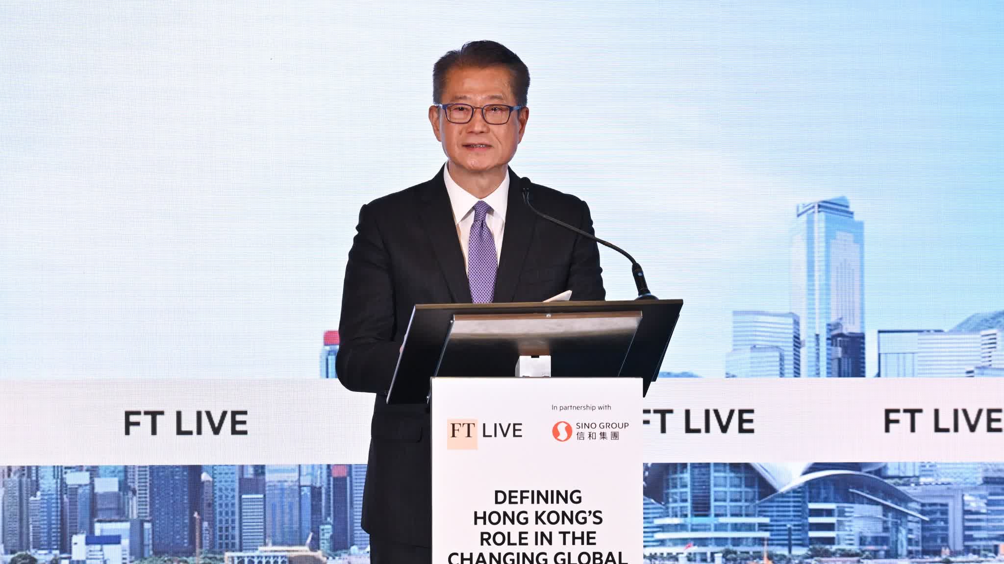 Paul Chan: Hong Kong a safe capital haven