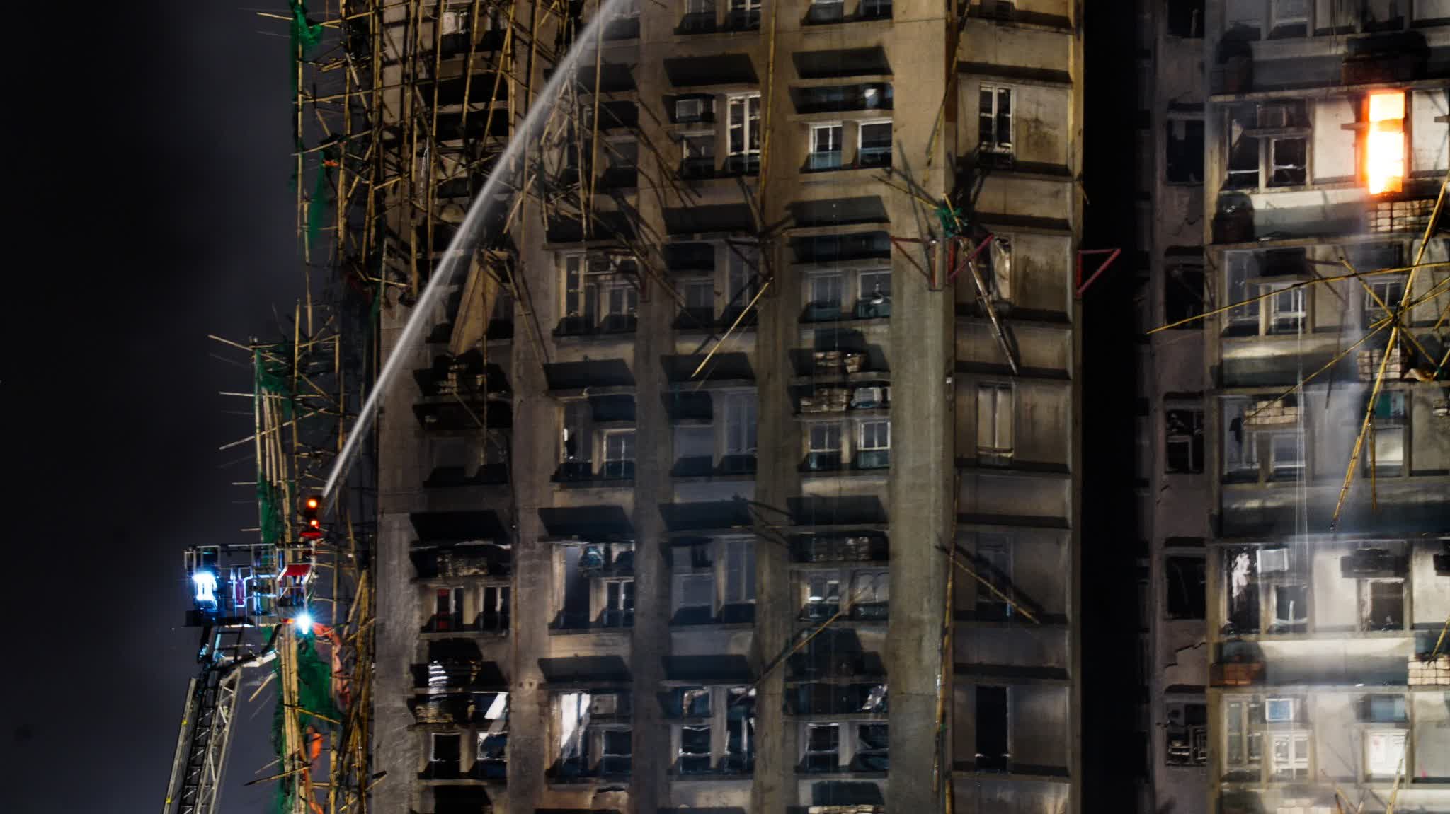 Wang Fuk Court No. 5 fire | FSD rescues one survivor as fire causes at least 65 fatalities