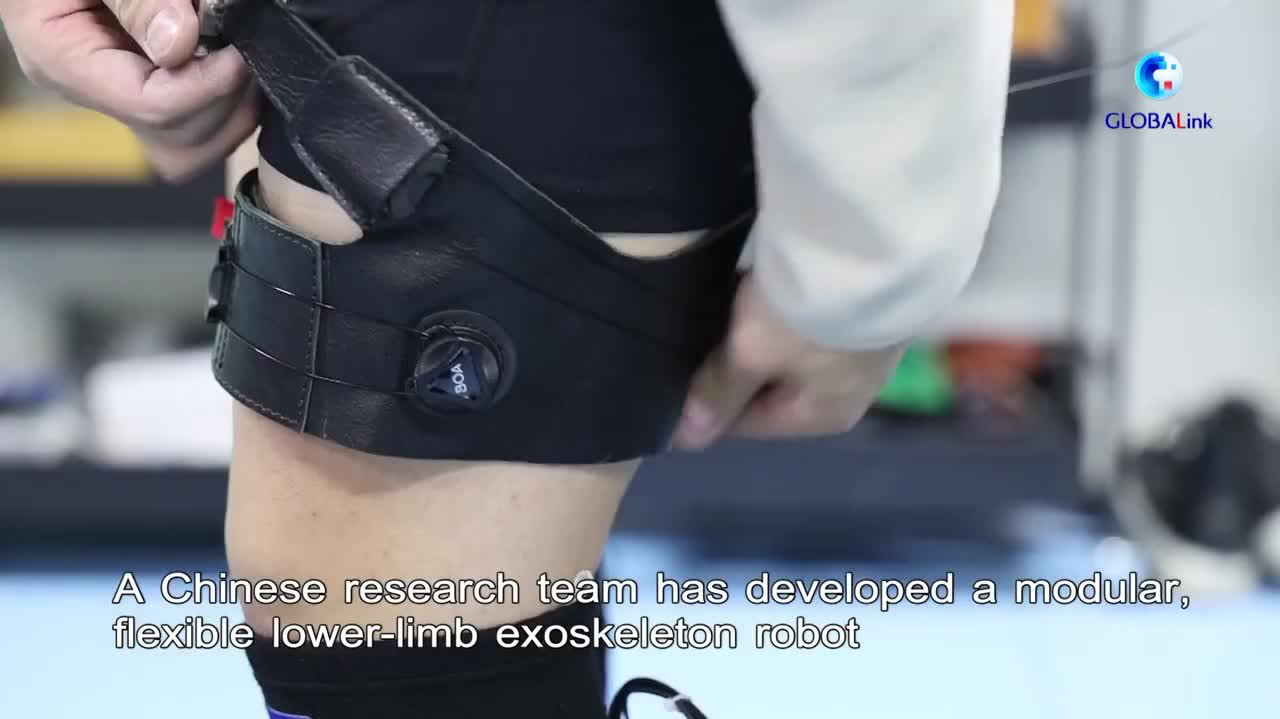 Watch This | New flexible exoskeleton robot helps patients walk naturally